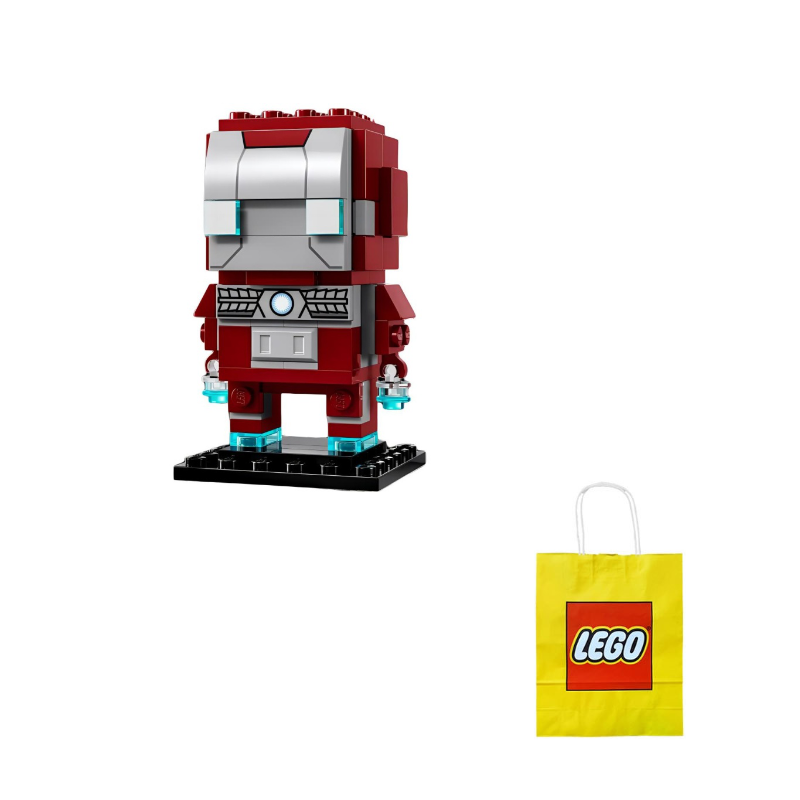 Конструктор LEGO "Железный Человек MK5: Квадратная голова" (40669) - Boxette Shop